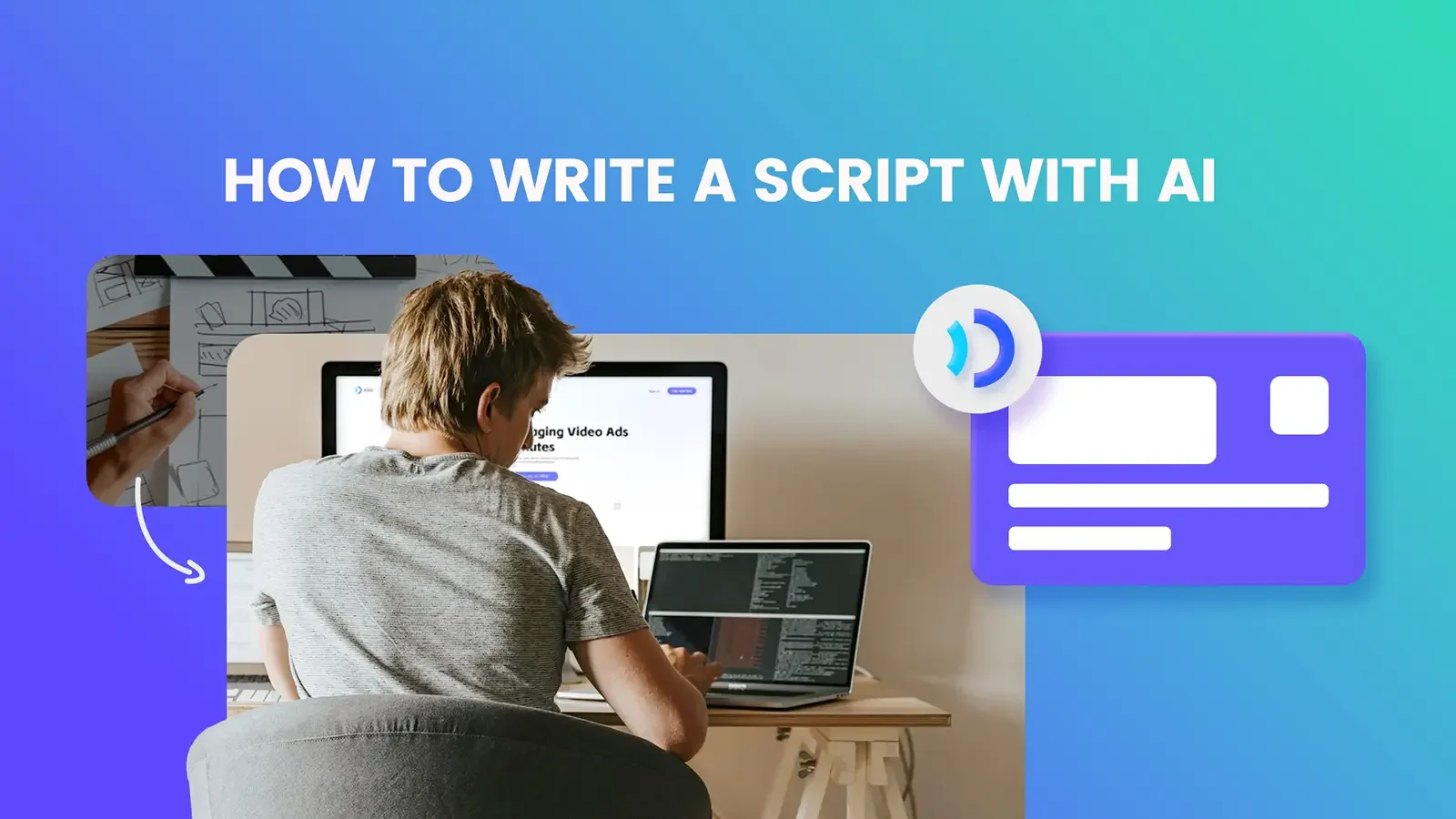 how to write a script with ai